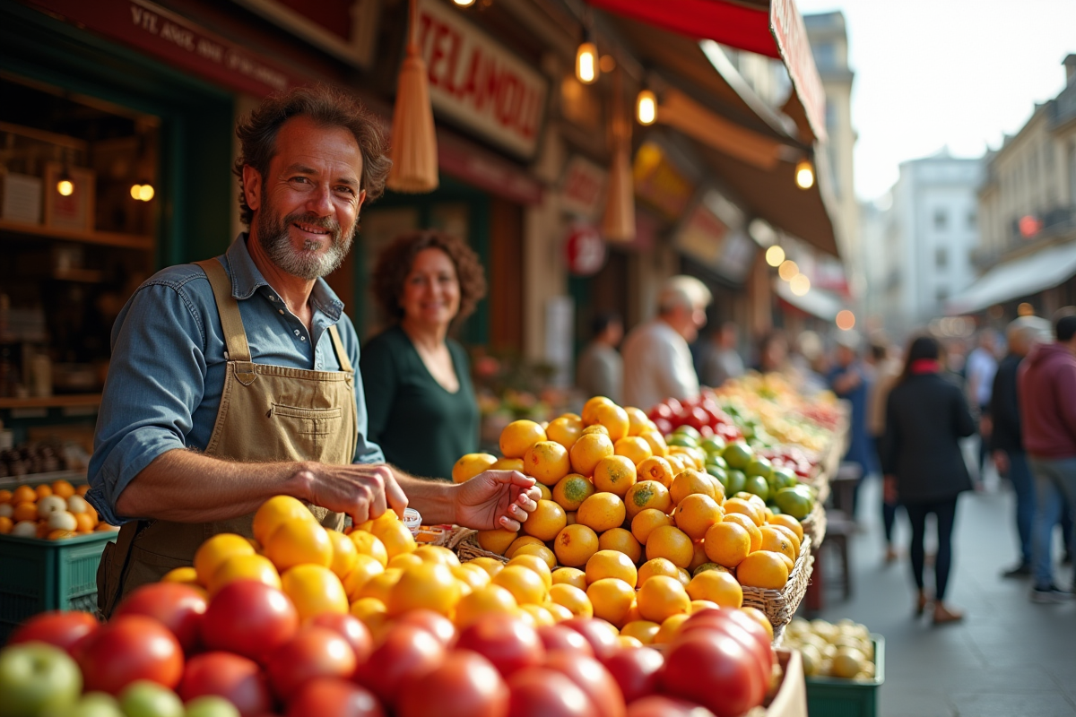 Vente sur les marchés par des particuliers : modalités et réglementations