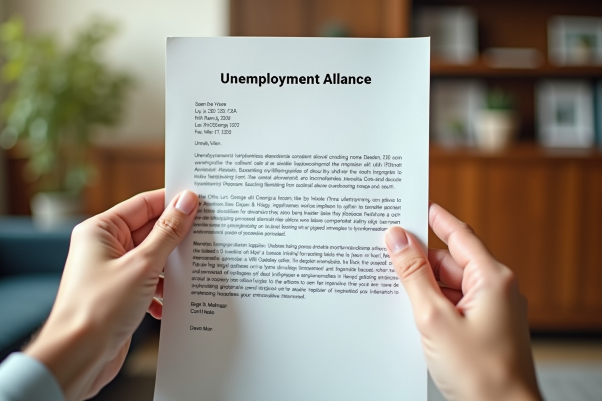 Main tenant une lettre d